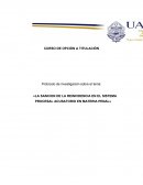 Reinsidencia de menores