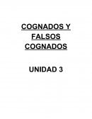 Tema de Cognados y falsos cognados