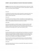 Unidad 1. Leyes que impulsaron el comercio internacional colombiano
