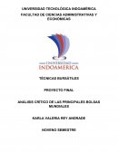 Cuales son los Principales bolsas de valores del mundo