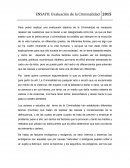 EVALUACION DE LA CRIMINALIDAD