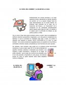 EL PAPEL DEL HOMBRE Y LA MUJER EN LA CASA