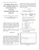 Lugar geométrico de las raices