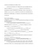 CONTRATO DE PROMESA DE COMPRAVENTA QUE SUSCRIBEN POR UNA PARTE EL SEÑOR