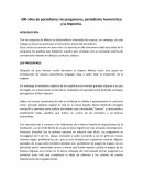 500 años de periodismo: Los pregoneros, periodismo humorístico y la imprenta