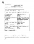 Lectura complementaria Agosto “El muro de piedra”