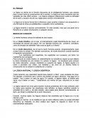 EL PENSAR MODOS DE CONOCER