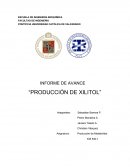 PRODUCCIÓN DE XILITOL
