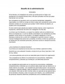 Desafio de la administracion