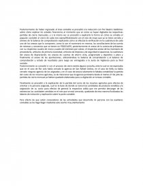 Registros contables de cierre. Página 1