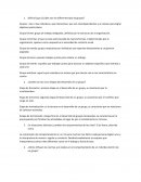 Defina Gupo ¿Cuáles son los diferentes tipo de grupos?