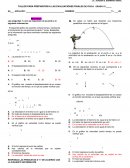 TALLER PARA PREPARCIÓN A LAS EVALUACIONES FINALES DE FÍSICA