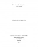 Evaluación e identificación del problema Aporte individual Epistemología de la psicología