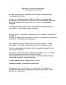 Definicion y principios fundamentales