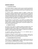 Insumos quimicos de algodon