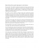 Music history that caused a big impact in Latin America