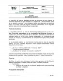 TALLER 1 SEGURIDAD QUIMICA