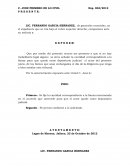 Escrito solicitando fianza