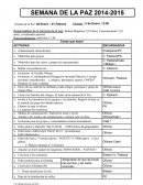 Semana por la paz