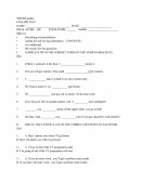 Conditionals 8º básico