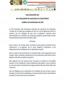 DECLARACION