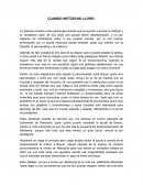 Cuando Nietzche Lloro