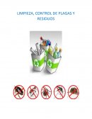 Limpieza control de plagas y residuos