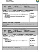 Planificación semestre ciencias naturales