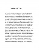 ENSAYO DE CRM