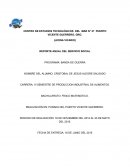 REPORTE ANUAL DEL SERVICIO SOCIAL PROGRAMA: BANDA DE GUERRA