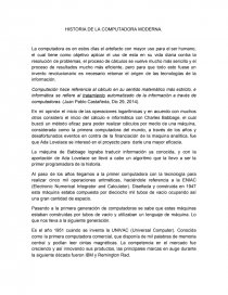 Historia de la computadora. Página 1