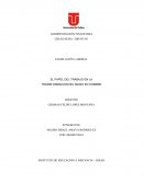 El papel del trabajo en la transformacion