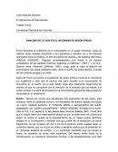 ANALISIS DE LO QUE ES EL INCONSIENTE SEGÚN FREUD