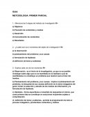 GUIA METODOLOGIA: PRIMER PARCIAL