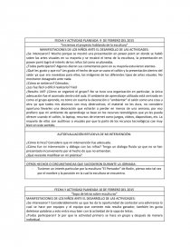 DIARIOS DE CLASE. Página 1