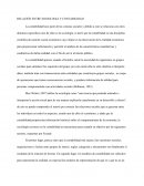 Contaduria y sociologia RELACIÓN ENTRE SOCIOLOGIA Y CONTABILIDAD