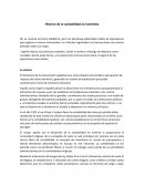 Historia de la contabilidad en Colombia