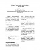 Practica de laboratorio ley de ohm