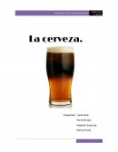 La cerveza es una bebida alcohólica, no destilada