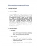 El desconocimiento de las propiedades del Sancayo