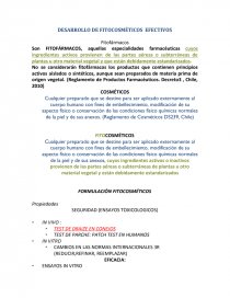 DESARROLLO FITOCOSMETICOS EFECTIVOS. Página 1
