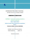 Qué es lo social y como se construye el conocimiento social