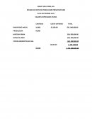 ESTADO DE COSTO DE PRODUCCION PRESUPUESTADO