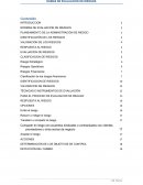 Normas de evaluación de rieso