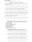 Guia de lectura Mi amigo el negro