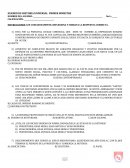 EXAMEN HISTORIA SECUNDARIA PRIMER BIMESTRE