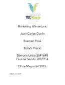 Marketing del precio