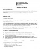 Examen de los cinco bim. secundaria Lee la siguiente leyenda. “La mujer que bailó con el diablo”