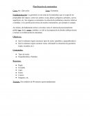 Planificación de matemática