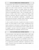 LAS NUEVA PAUTAS O MODELOS DE COMPORTAMIENTO